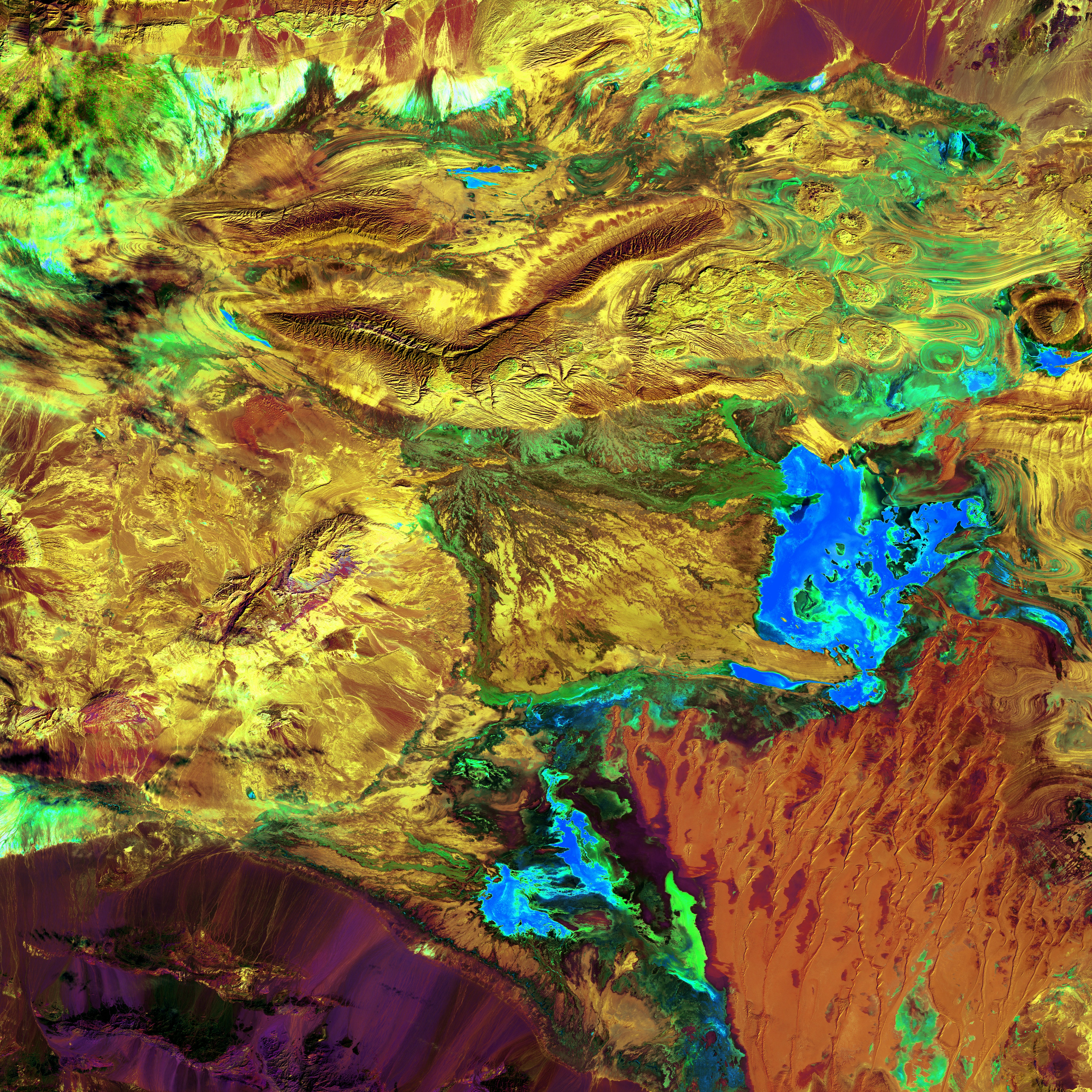 Mapa Geológico Espectral
